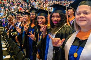 UTA students graduating